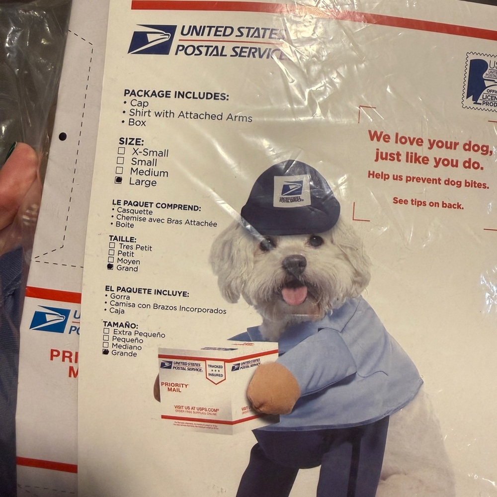 Dog Costume - Blue
